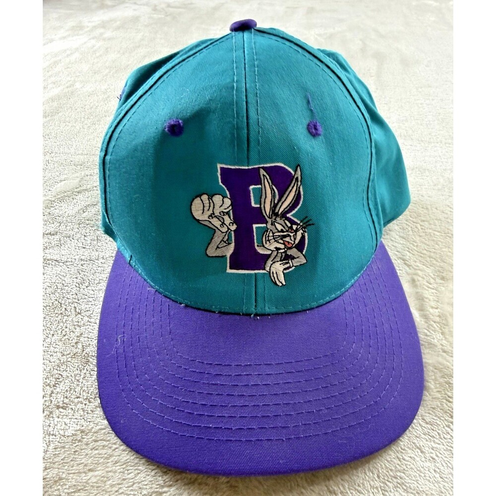 Vintage 1993 Bugs Bunny Looney Tunes Snapback Embroidered Hat